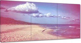 Vászonkép 180x90 Tengerpart a Balti-tengeren