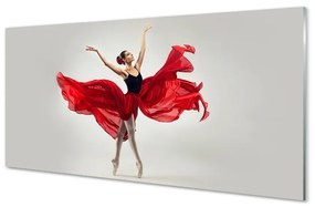 Üvegképek balerina nő 100x50 cm