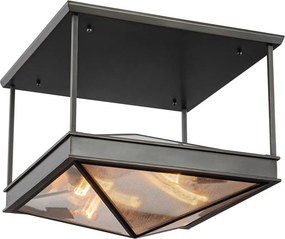 ELSTEAD QN-CAIRO-SF-UBZCR CAIRO Klasszikus Mennyezeti Lámpa Barna E27 IP20
