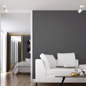 spotlámpa JOKER WHITE WOOD 1xGU10/8W/230V