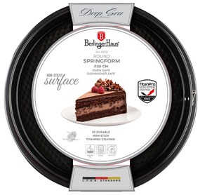 BerlingerHaus Kör alakú tortaforma 26 cm matt kék