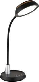 Globo 58496S - KIRK érintésvezérelt, fényerőszabályozható LED asztali lámpa LED/12W/230V fekete