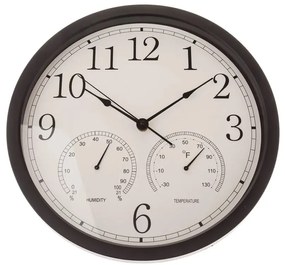 Falióra hőmérséklet- és páratartalommal 35 cm