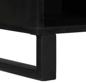 TV Szekrény - 100 x 33.5 x 46 cm, tömör mangófából készült.