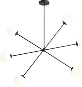 Aldex OHIO 1081PL_K1 Plafonlámpa 6x40W/E14