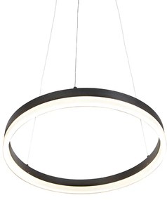 Design lógólámpa fekete 40 cm LED-del, 3 fokozatú fényerőszabályzóval - Anello