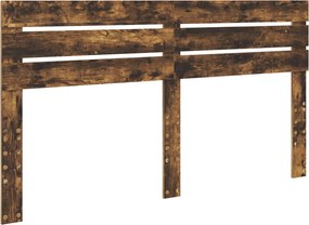 vidaXL Fejtámla Füstölt tölgy 200 cm Faanyag