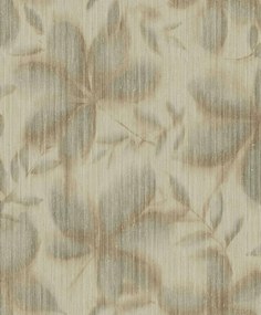Decoprint Terra Nova Faded Flower barna-zöld leveles texturált vlies tapéta – TN29064