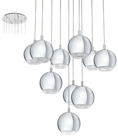 Eglo CONESSA 95914 Függőlámpa 10x3,3W/LED 2400LM