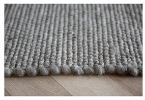 Szürke gyapjú szőnyeg 400x300 cm Auckland - Rowico