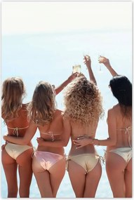 Poszterek 60x90 Pezsgővel öntjük le magunkat