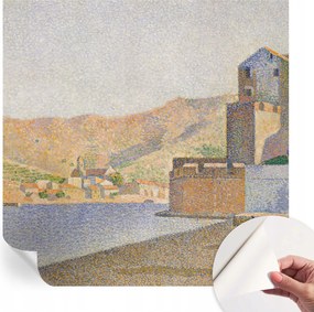 Öntapadós fali fotótapéta Hálószobába Nyári kikötő 250x250 cm