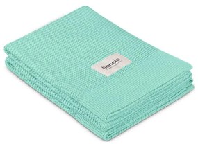 Lionelo - bambusz takaró BAMBOO BLANKET 75×100 cm mentazöld