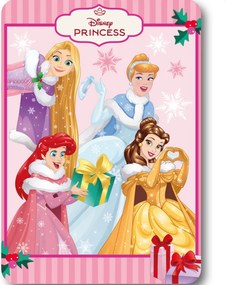 Disney Hercegnők Festive Fairy Karácsonyi polár takaró 100x140cm