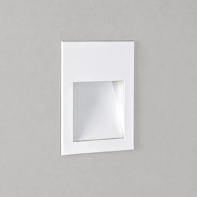 ASTRO LIGHTING 1212019 BORGO Kültéri Falba Építhető Lámpa Matt Fehér LED