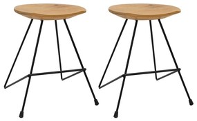 2 db tömör tíkfa ülőke