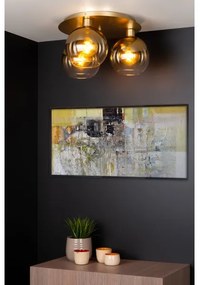 Lucide 74114/03/02 - Mennyezeti lámpa MARIUS 3xE27/40W/230V arany