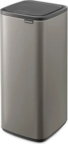 Szürke acél érintésre nyíló szemetes 30 l Bo Touch – Brabantia