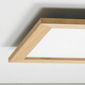 Eglo - LED RGBW SALOBRENA-C panel 21W 230V 2700-6500K barna + tĂĄvirĂĄnyĂtĂł