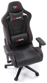 Challenge gamer szék, fekete