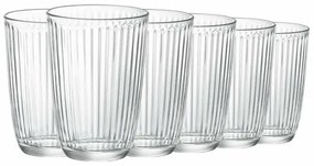 Bormioli Rocco Line 6 db-os hosszú italos pohárkészlet, 390 ml, 390 ml