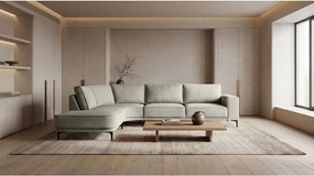 Világosszürke sarokkanapé (bal oldali) Copenhagen – Scandic