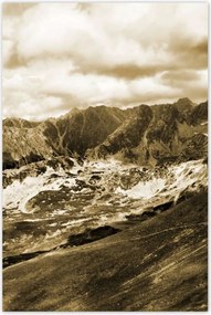 Poszterek 80x120 Tátra Lengyel hegyek Kilátás