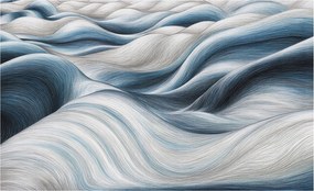 Dekoratív Fotótapéta Hálószobába Puha hullámok 416x254 Ragasztó