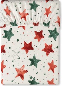 Mikroszálas lepedő COLORFUL STARS színes 90x200 cm