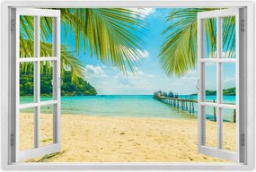 Poszterek 90x60 Trópusi tájkép