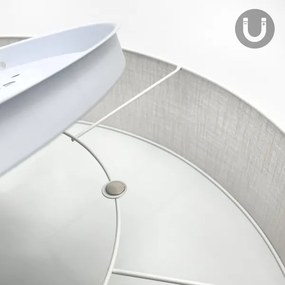 Brilagi - LED mennyezeti lámpa SIRIJA 6×E27/15W/230V Ø 80 cm fehér