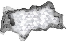 3d-s lyukat fali matrica Szürke háromszög nd-b-77999938