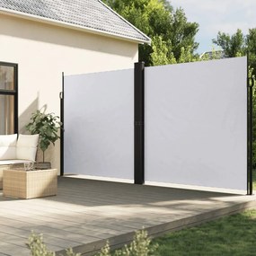 fehér behúzható oldalsó napellenző 200 x 600 cm