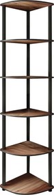 Bookcase 6 Corner - dió polc
