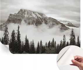 Öntapadós Dekoratív Fotótapéta Hálószobába Hegyi táj 104x70 cm