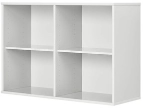 Fehér függő könyvespolc 89x61 cm Mistral – Hammel Furniture