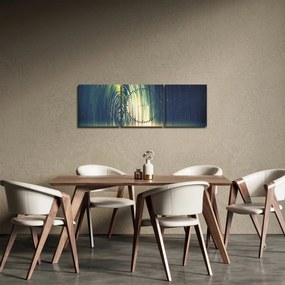 Kép - Az univerzum közepe (órával) (90x30 cm)