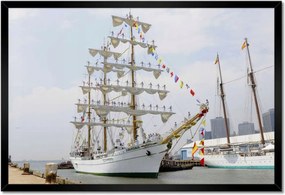 Poszterek keretben 60x40 Nagy vitorláshajó