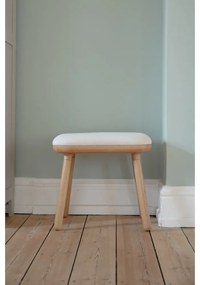 Fehér-natúr színű ülőke Paff Tall – UMAGE