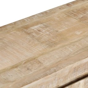 tömör mangófa TV-szekrény 110 x 35 x 46 cm