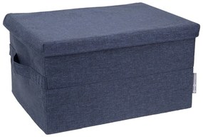 Wanda kék tárolódoboz, 30 x 20 cm - Bigso Box of Sweden