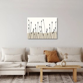 Üveg kép - Grafikus rét N⁰3 (70x50 cm)