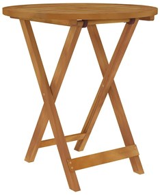 vidaXL 3 részes összecsukható tömör akácfa kerti étkezőszett