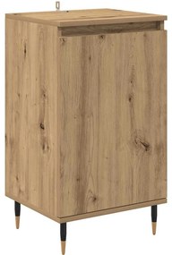 Széf 2 pcs Artisan tölgy 40 x 35 x 70 cm Műszaki fa és vas