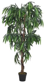 zöld mű mangófa 450 levéllel 120 cm