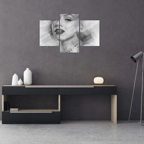 Kép - Marilyn Monroe portréja (90x60 cm)