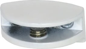 Kitámasztó üvegpolc tartó 6mm fehér