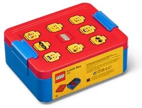 Uzsonnás doboz, LEGO Classic, kék-piros-mintás (L40520001)