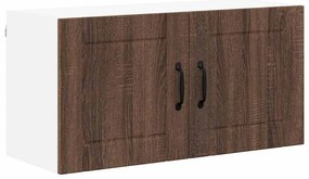 Fali konyhaszekrény Barna Tölgy 80 x 31 x 40 cm Faanyag