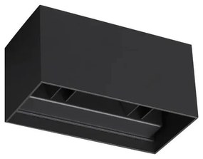 Ideal Lux - LED Kültéri fali lámpa ATOM LED/25W/230V IP54 fekete